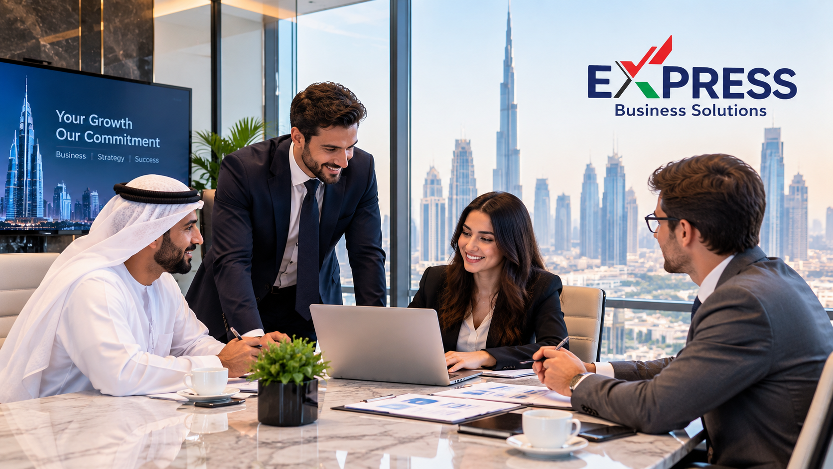 Premium corporate business environment – Express Business Solutions